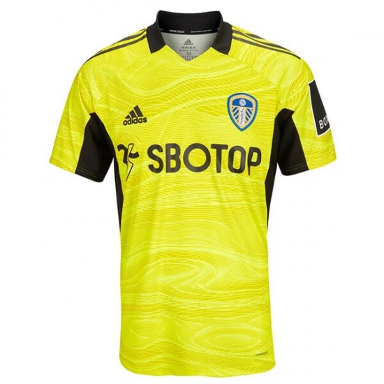 Camisola Leeds United Guarda-redes Equipamento Terceiro 2021-2022 Manga Curta